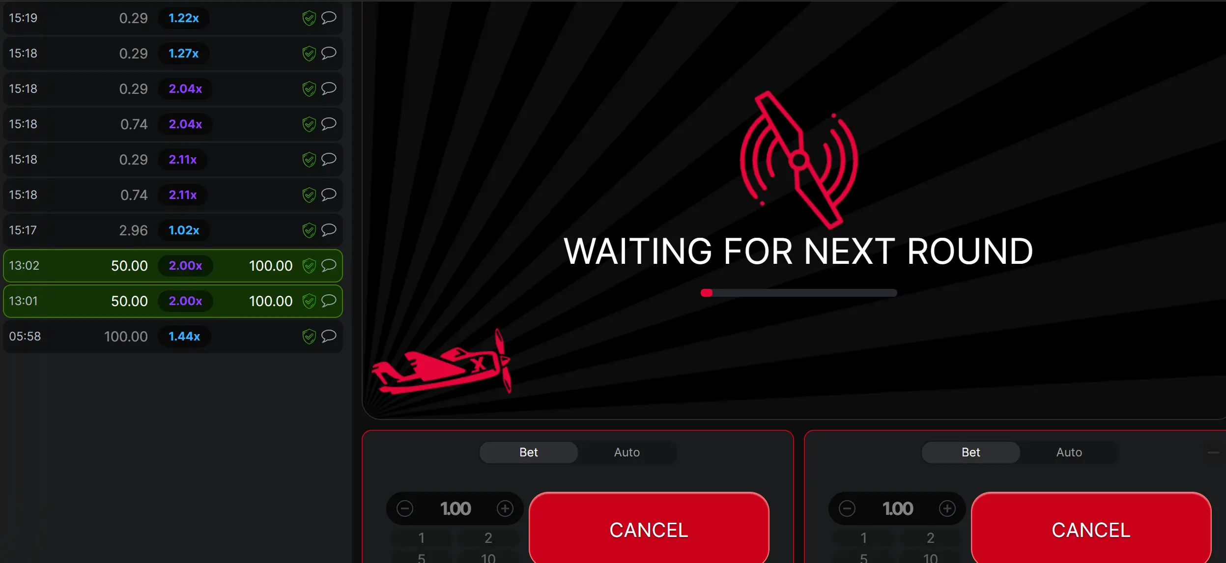 Функционал игры Авиатор